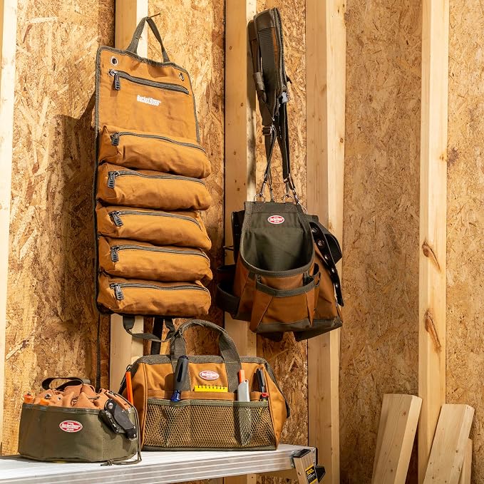 Bucket Boss - Super Roll, Tool Bags - Original Series (74004) , Brown